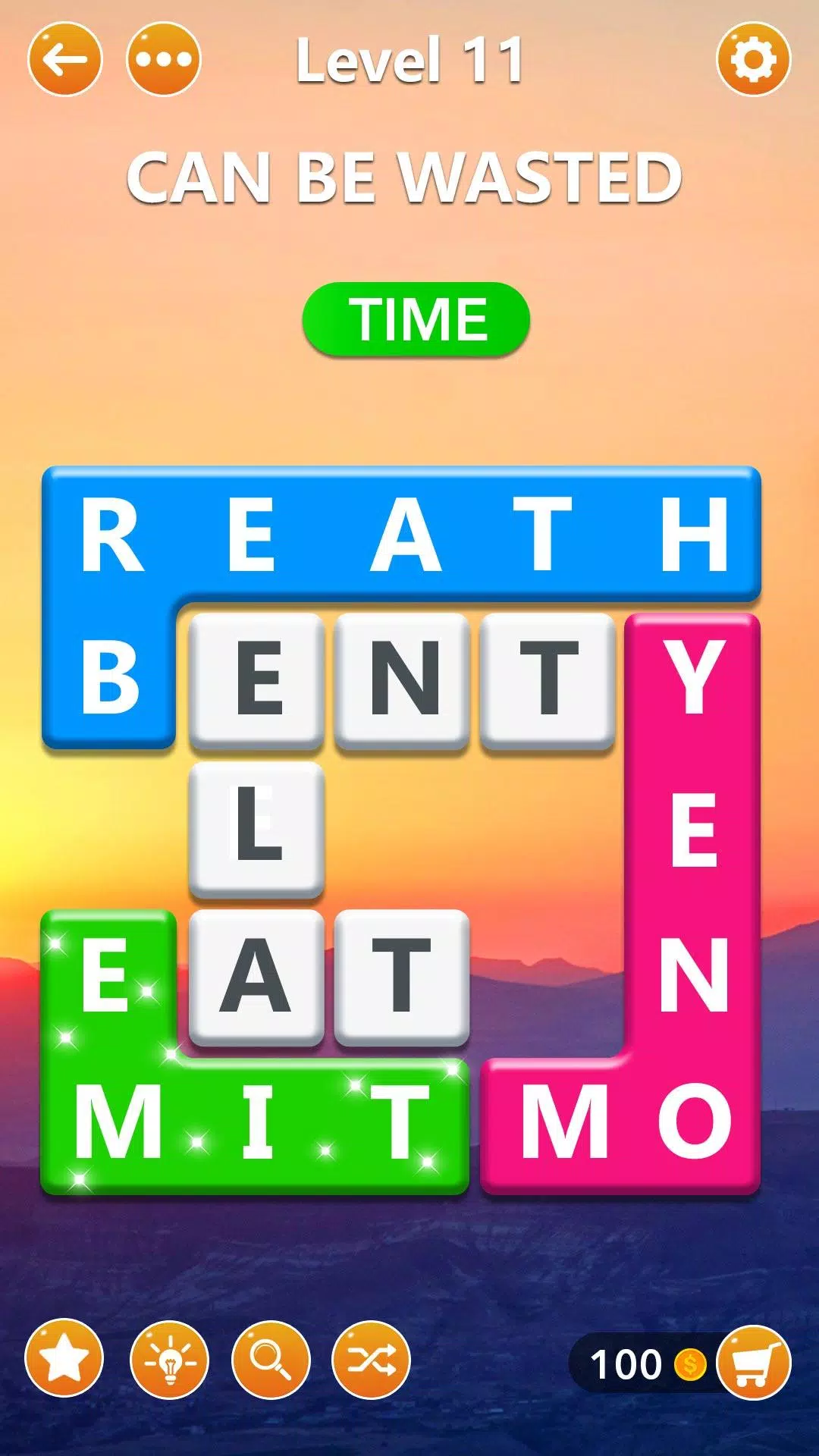 Word Blocks Puzzle - Word Game Screenshot 1