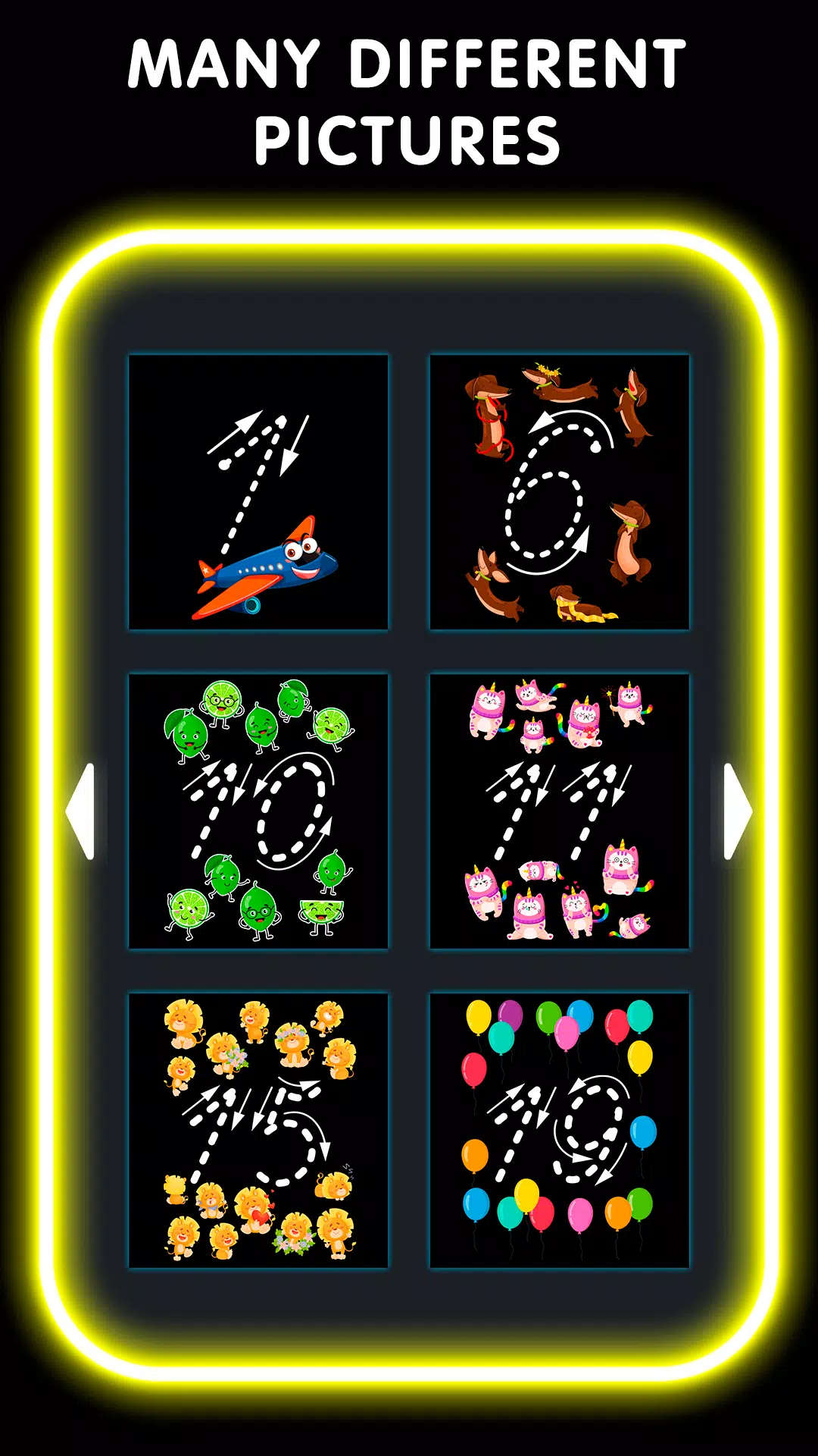 Numbers For Kids Learning Game Schermafbeelding 3