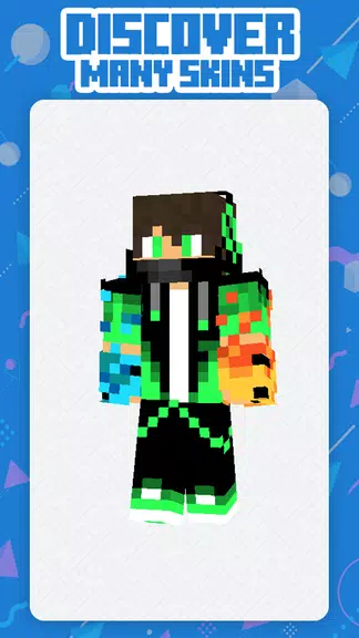 Neon Squad Skin Minecraft スクリーンショット 2