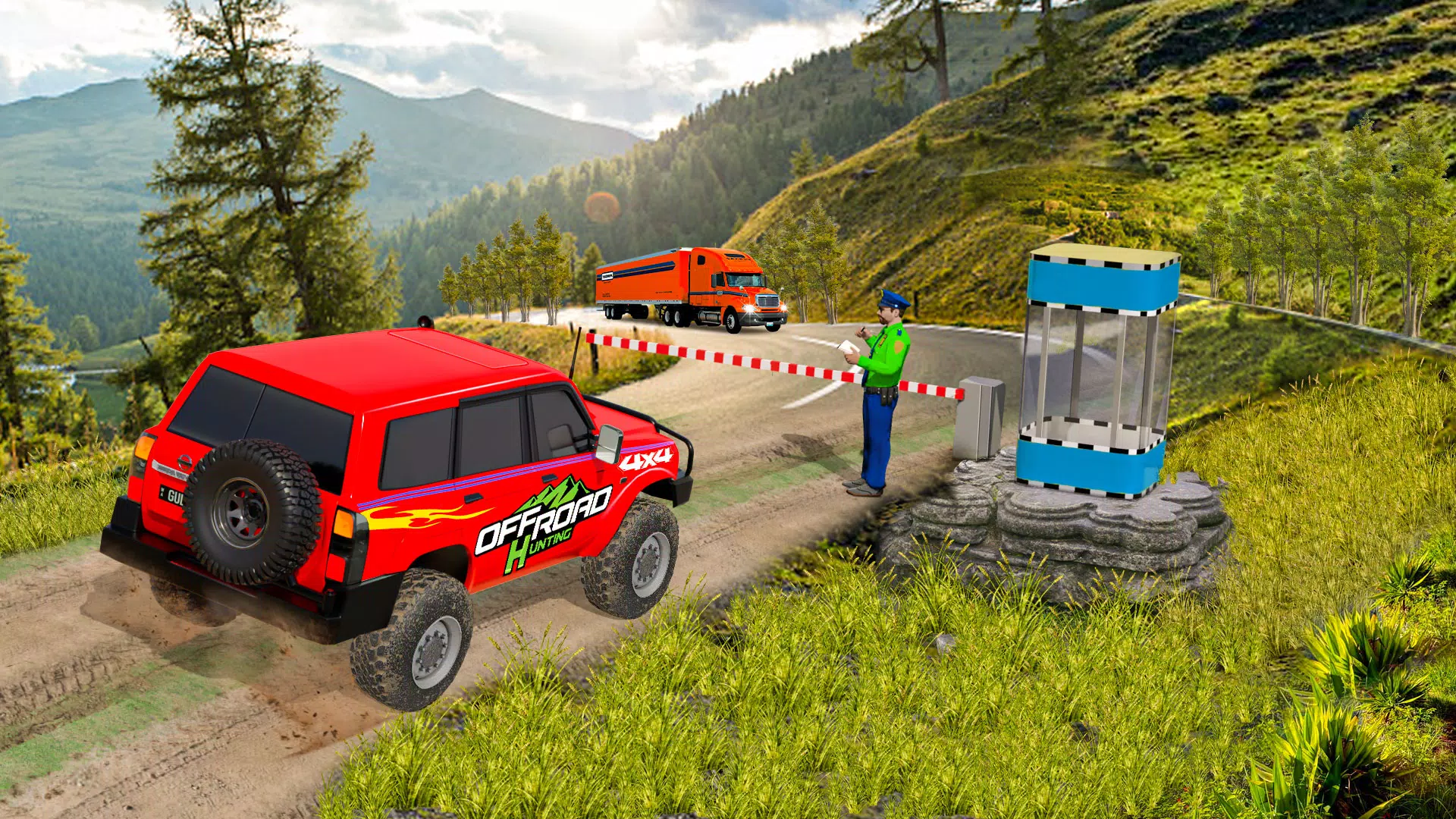 Off The Road-Hill Driving Game Ảnh chụp màn hình 2