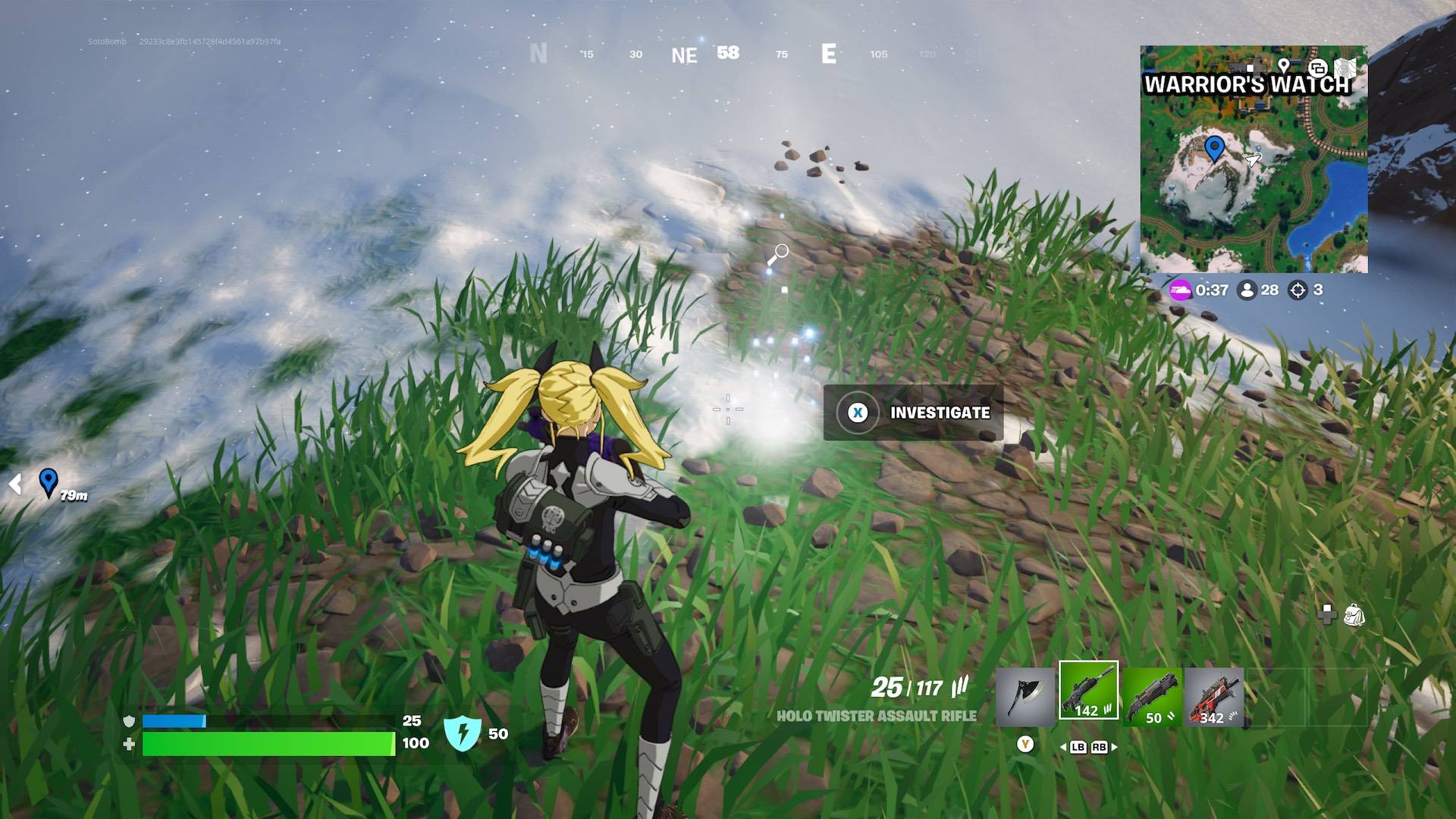 Découvrez la comète traces cachées dans les montagnes de Fortnite