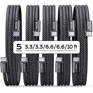 단 $ 8에 5 개의 USB-C 케이블을 받으십시오