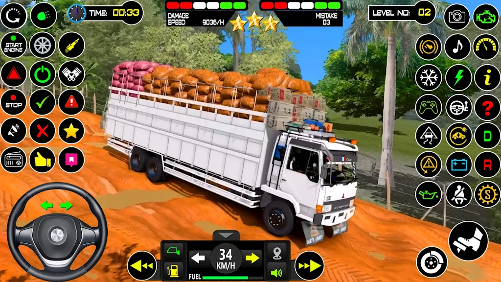 US Mud Truck Transport Game 3D應用截圖第1張