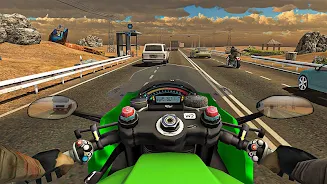 Racing In Moto: Traffic Race Ekran Görüntüsü 1