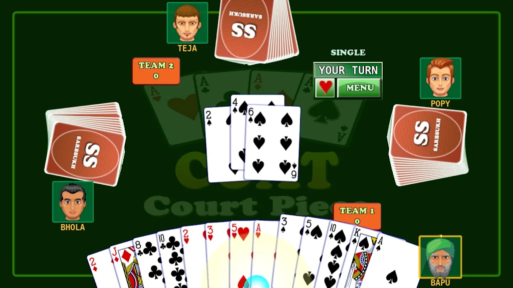 Card Game Coat : Court Piece স্ক্রিনশট 4