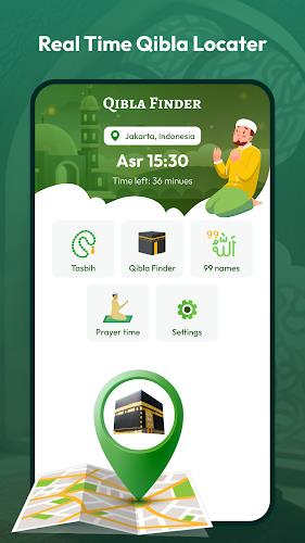 Qibla Direction - Qibla Finder Screenshot 1