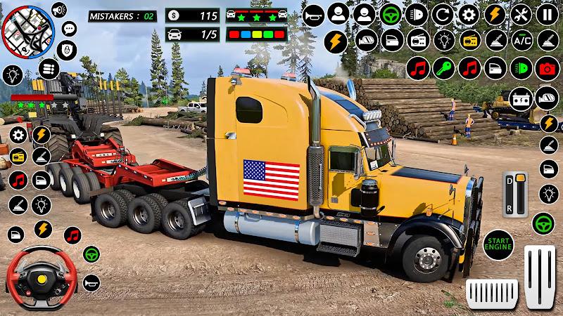 US Cargo Truck Simulator Games ภาพหน้าจอ 3