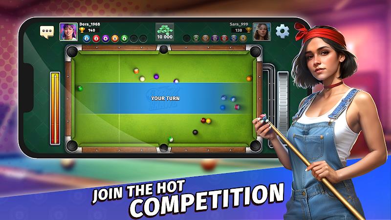 8 Ball Brawl: Pool & Billiards Capture d'écran 3