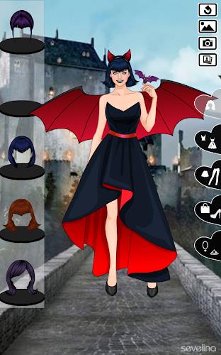 Sweet Vampire Wedding dress up স্ক্রিনশট 3