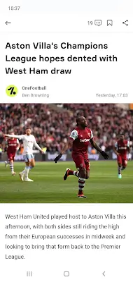 OneFootball-L’actu du foot Capture d'écran 2