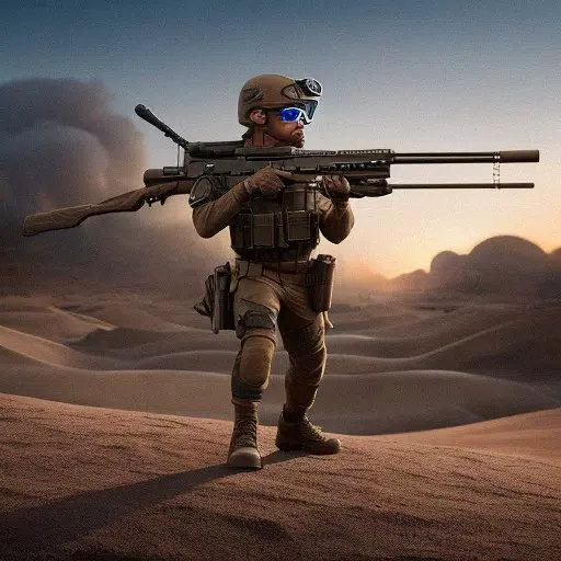 commando desert sniper shooter Capture d'écran 1