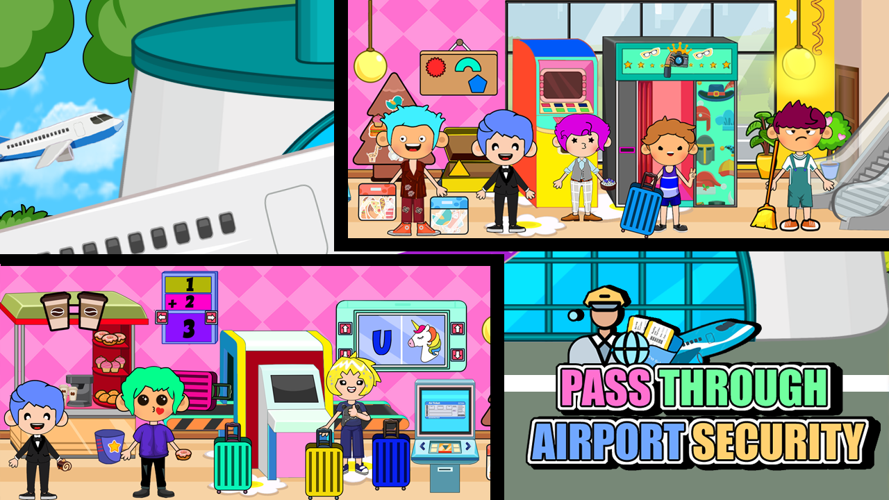 My Airport City : Pretend Town 스크린샷 2