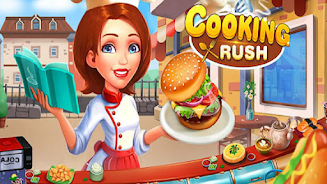 Cooking Rush - Chef game Ekran Görüntüsü 1