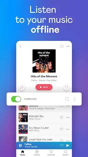 Schermata Deezer: Music & Podcast Player 4