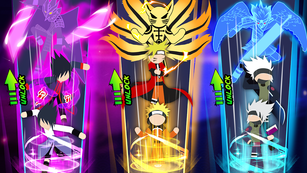 Stickman Ninja Fight 3v3 Mod Screenshot 4