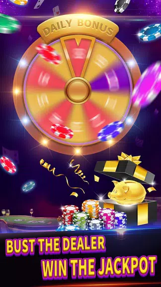 Schermata BlackJack 21 lite offline game 3