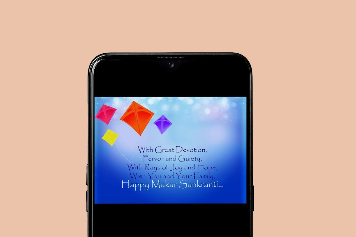 Makar Sankranti Wishes Tangkapan skrin 1
