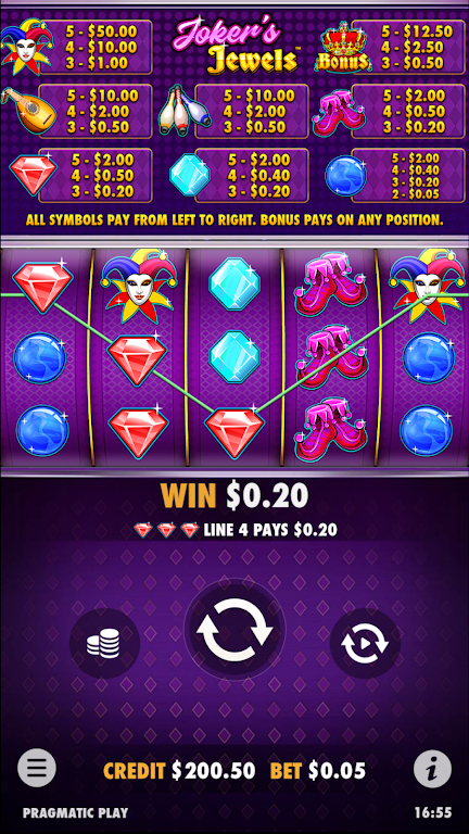 Joker’s Jewels Slot Casino Win應用截圖第1張