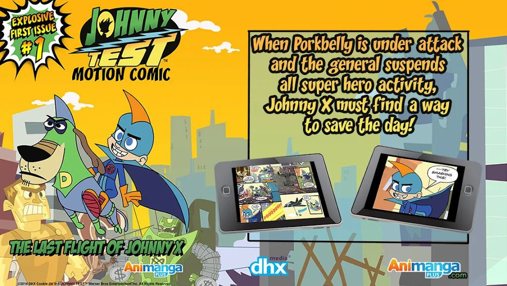 Johnny Test: Johnny X Скриншот 1