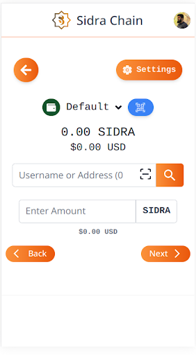 Sidra Chain 스크린샷 1