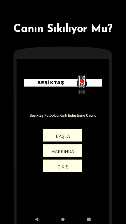 Beşiktaş Futbolcu Kart Eşleştirme Oyunu Скриншот 1
