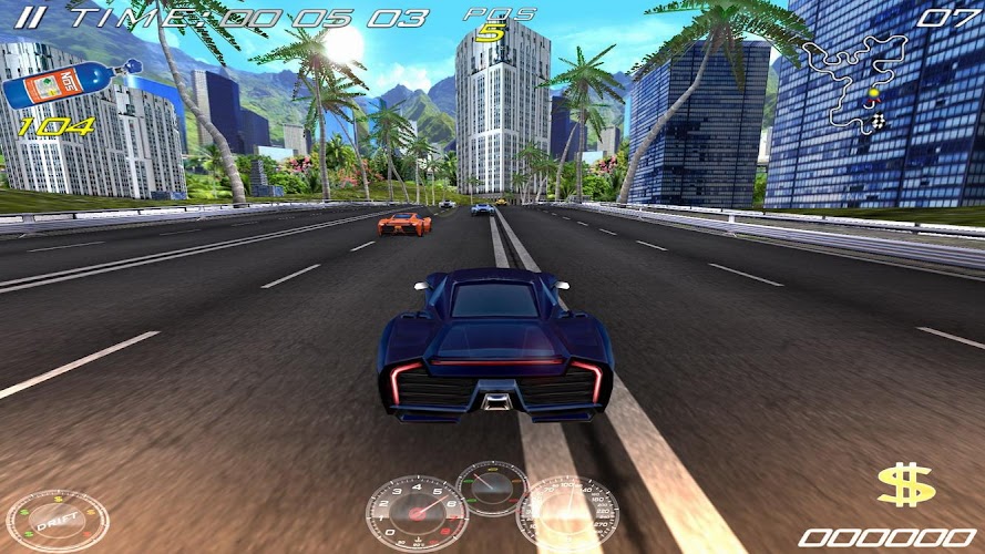 Speed Racing Ultimate 5 Tangkapan skrin 1