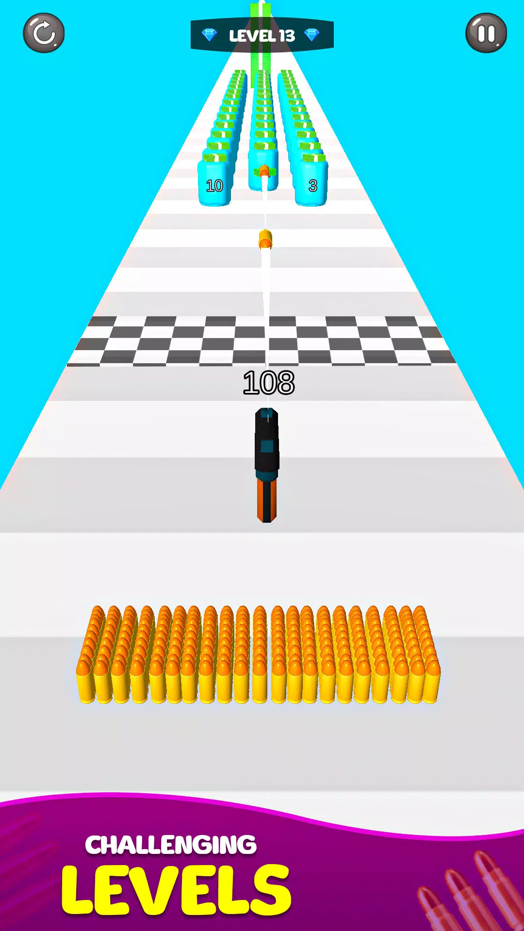 Merge Bullet Army Game Run 3D應用截圖第3張