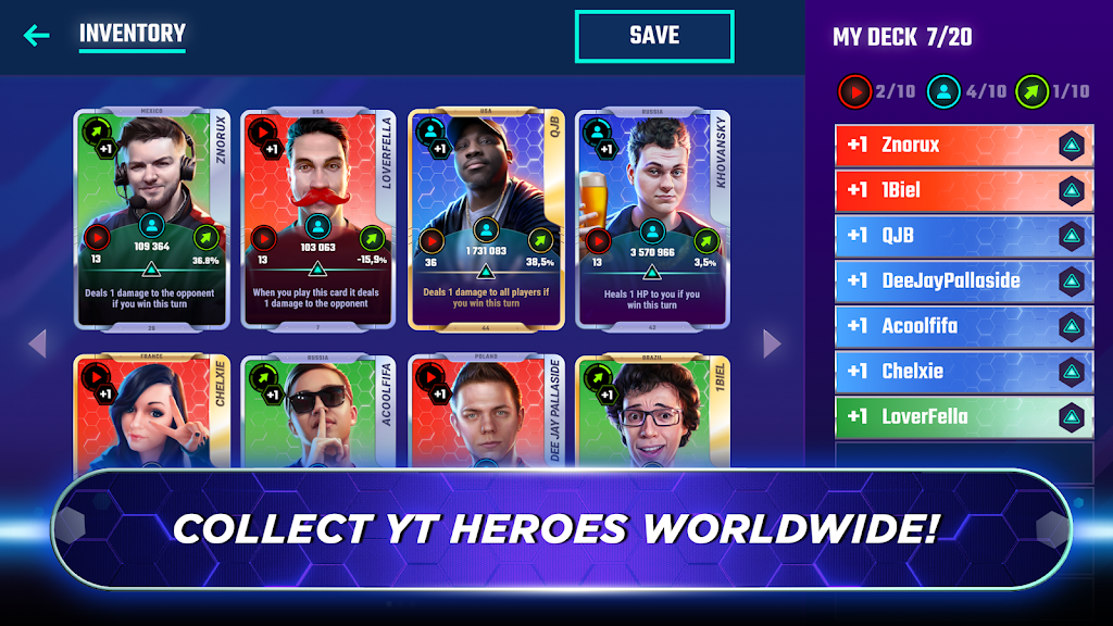 DHeroes: CCG (Trading Cards) Capture d'écran 2