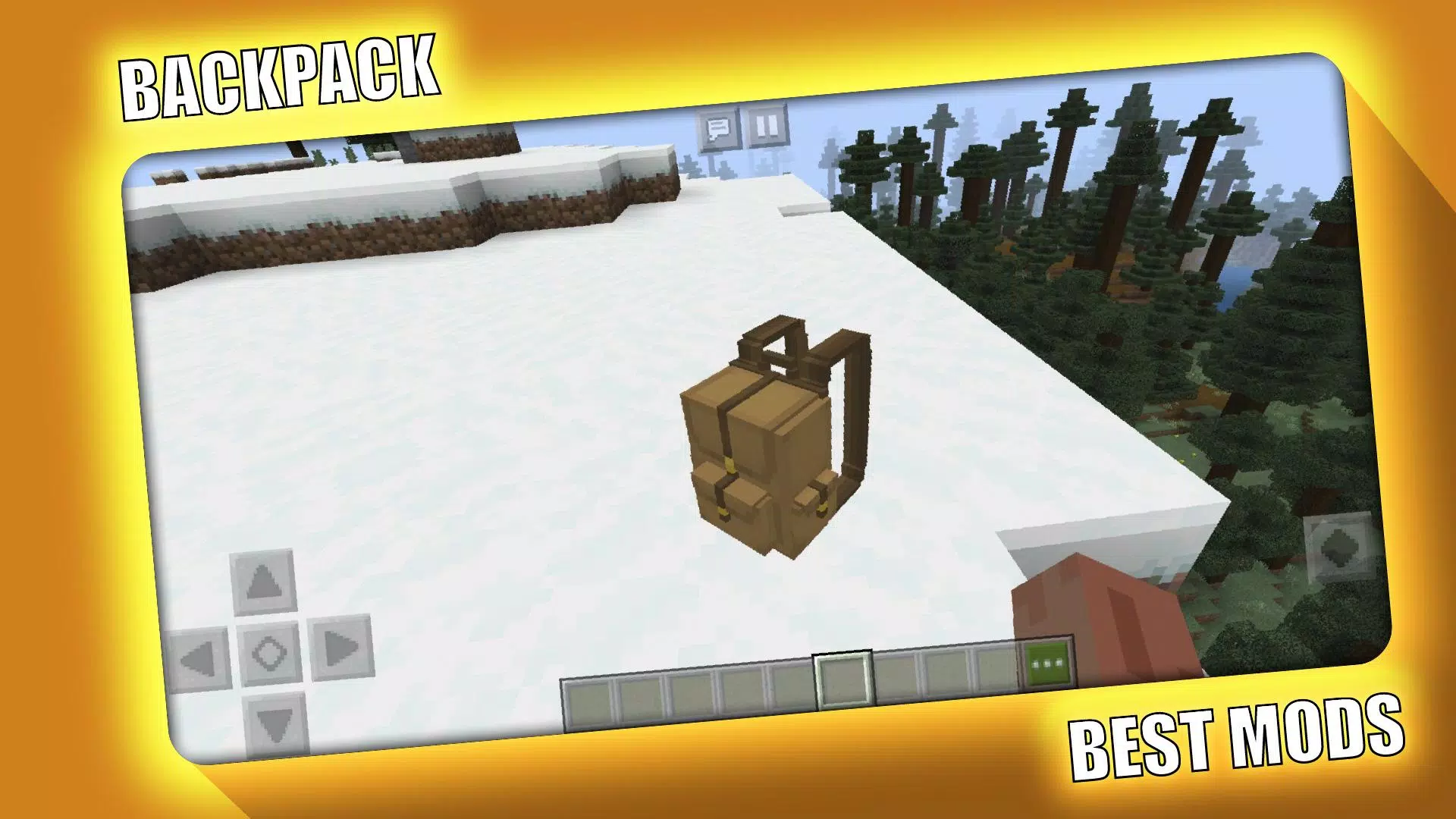 BackPack Mod for Minecraft PE  Capture d'écran 1