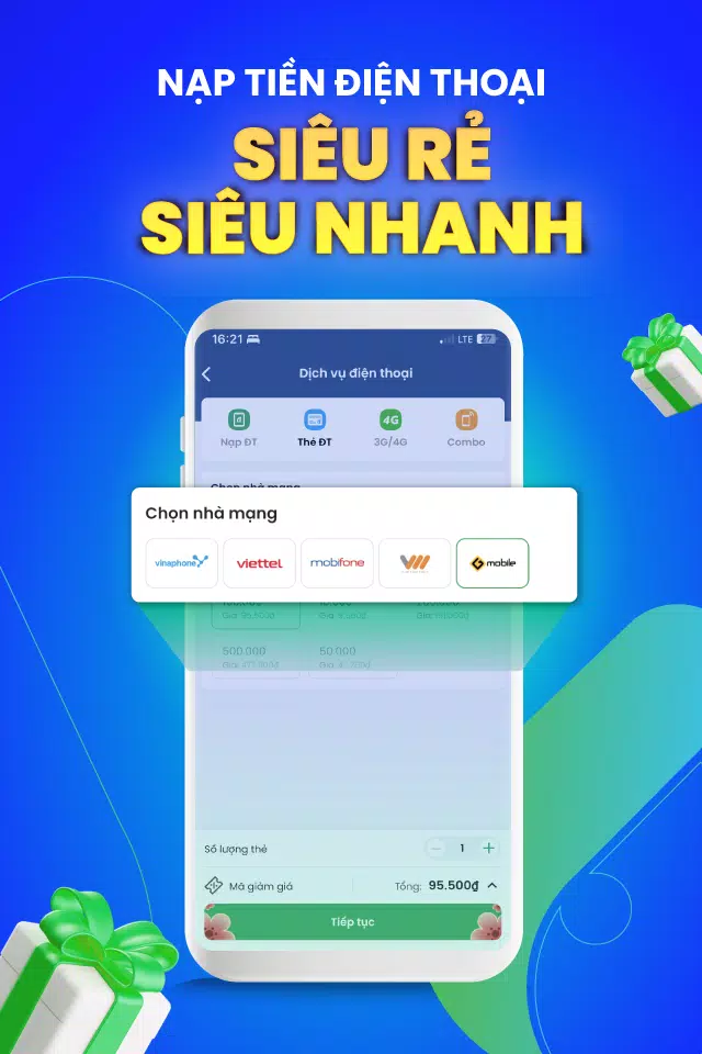 Schermata Ví điện tử 9Pay 3