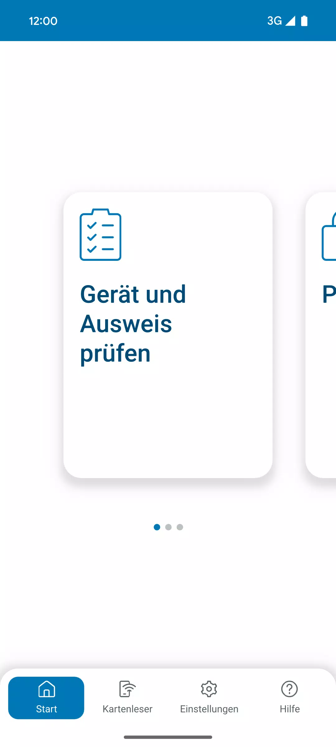 AusweisApp Bund Ảnh chụp màn hình 1