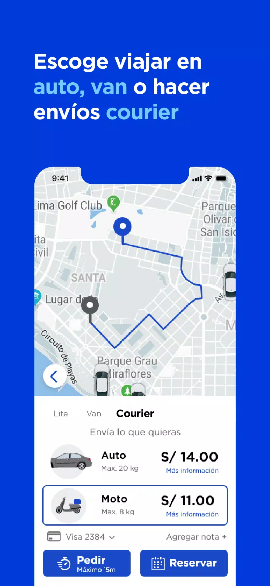 Directo, un app de taxi ဖန်သားပြင်ဓာတ်ပုံ 3
