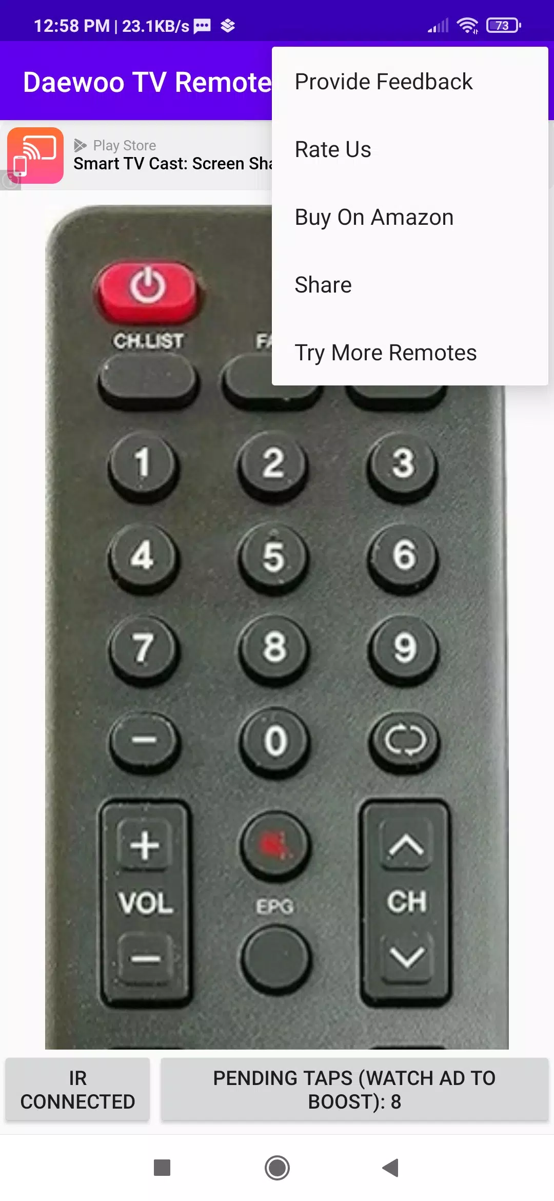 Daewoo TV Remote App应用截图第4张