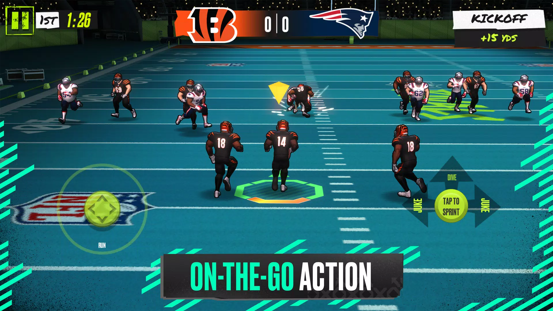 NFL Rivals Zrzut ekranu 1