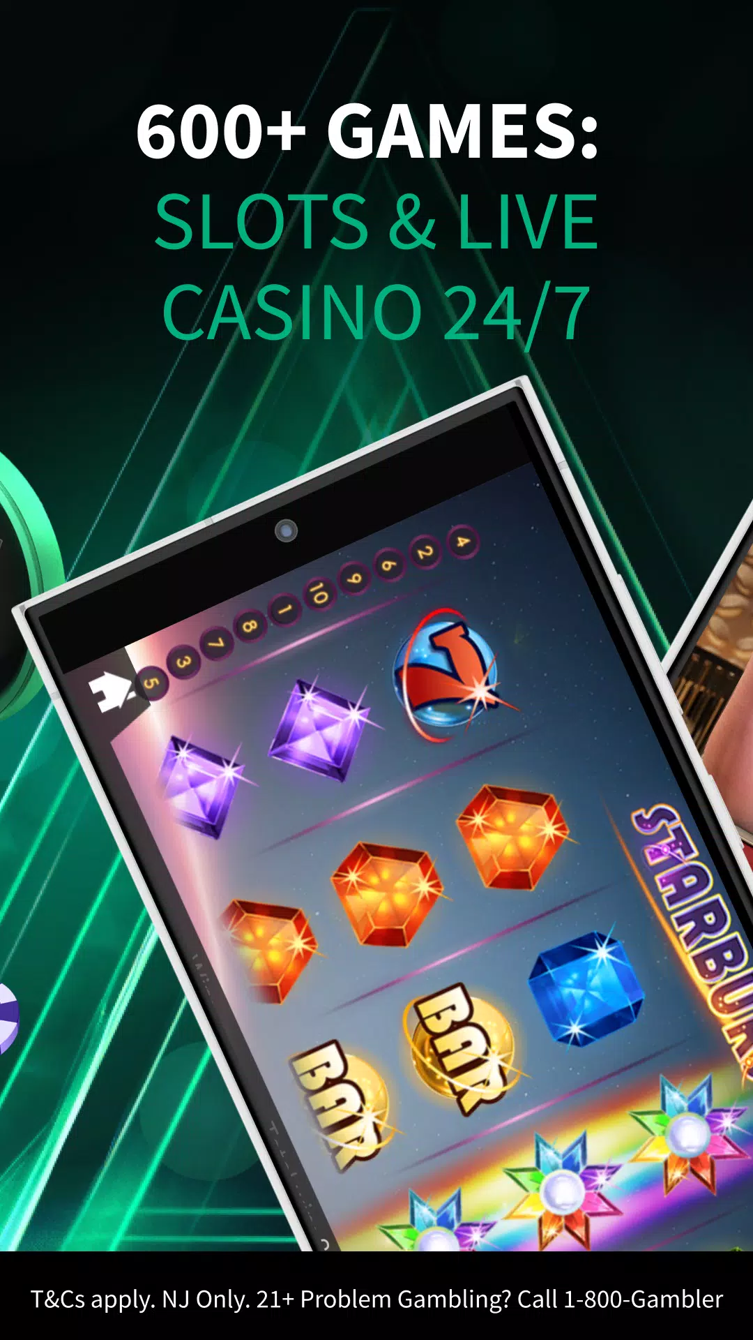 PlayStar Casino Real Money NJ Ekran Görüntüsü 2