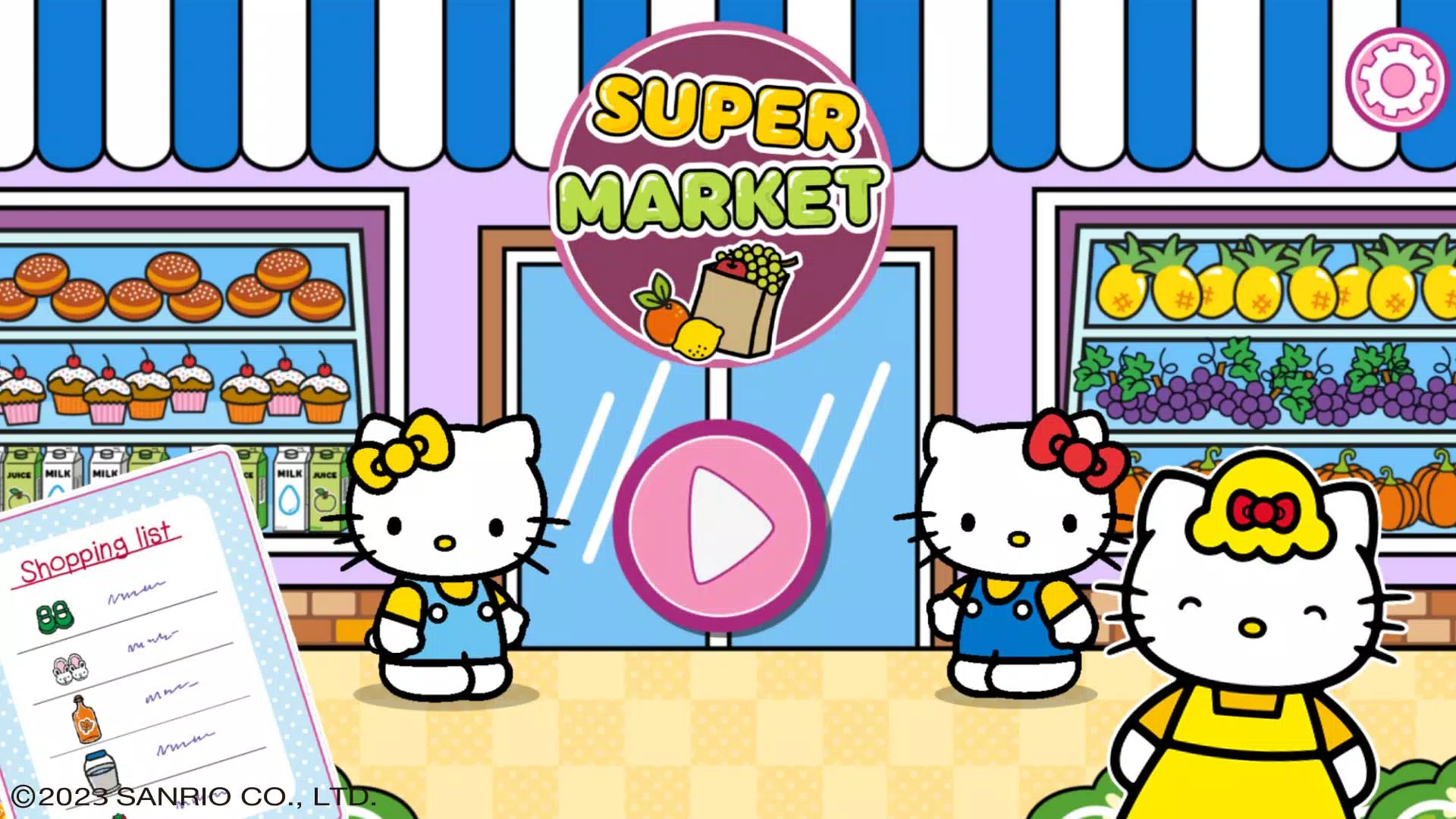 Hello Kitty: Supermarché Capture d'écran 1