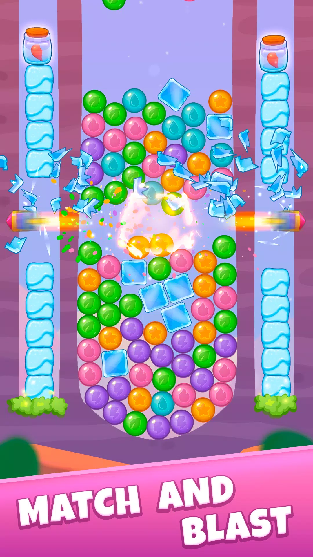 Pop Blast - Match Ball Puzzle Schermafbeelding 3