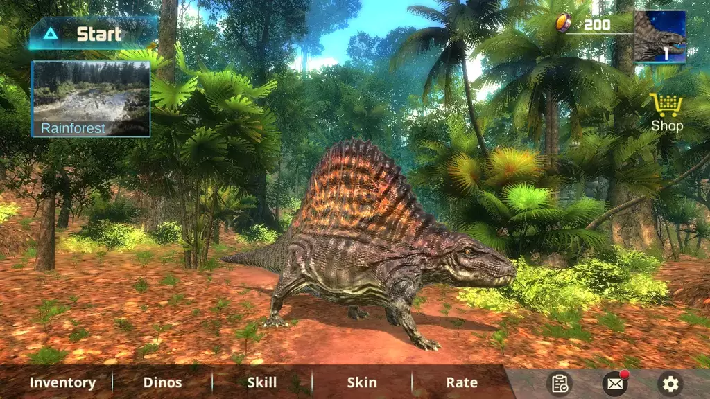 Dimetrodon Simulator ဖန်သားပြင်ဓာတ်ပုံ 1