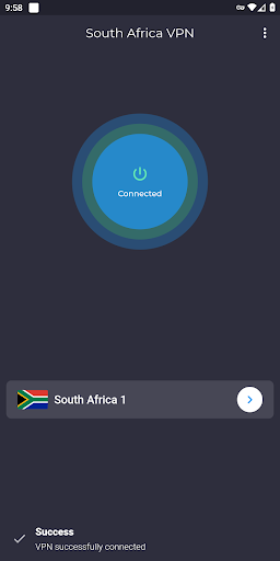 South Africa VPN: Easy VPN App Captura de pantalla 2