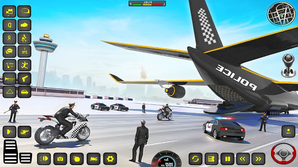 Police Truck Transport Game Schermafbeelding 3