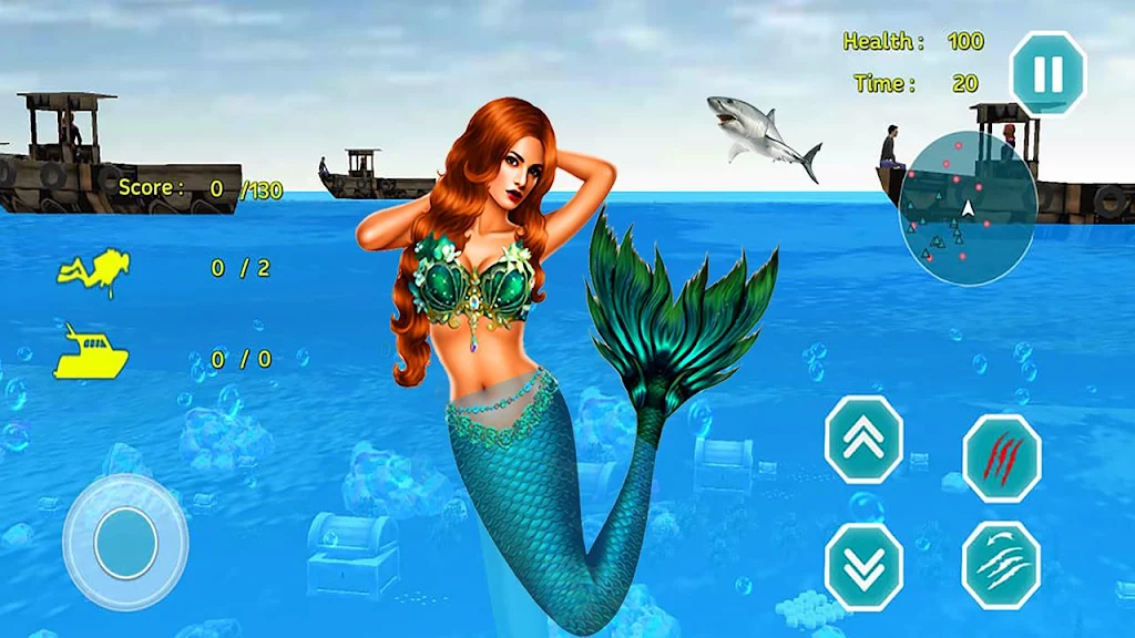 Mermaid Princess simulator 3D Screenshot 1