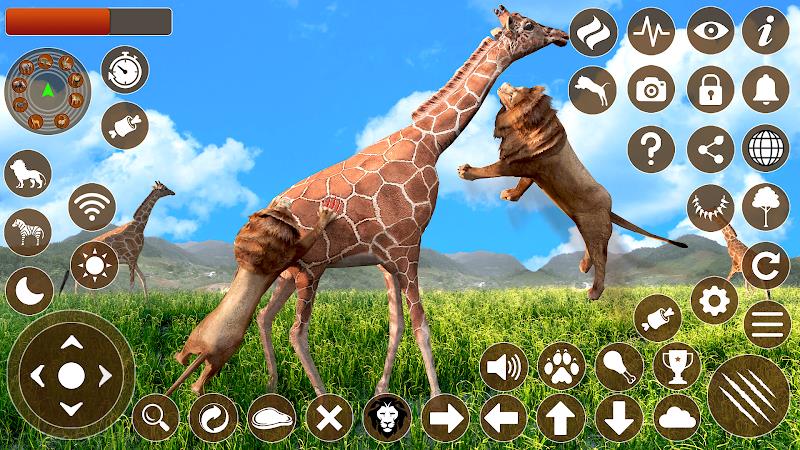 Lion Games 3D Animal Simulator Ảnh chụp màn hình 4