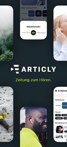 ARTICLY - Zeitung zum Hören Screenshot 1