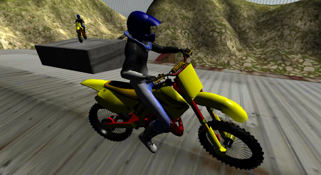 Extreme Roof Biker Captura de pantalla 1