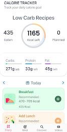 Low carb recipes diet app ภาพหน้าจอ 2