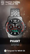 Phant Watch Face Captura de tela 1