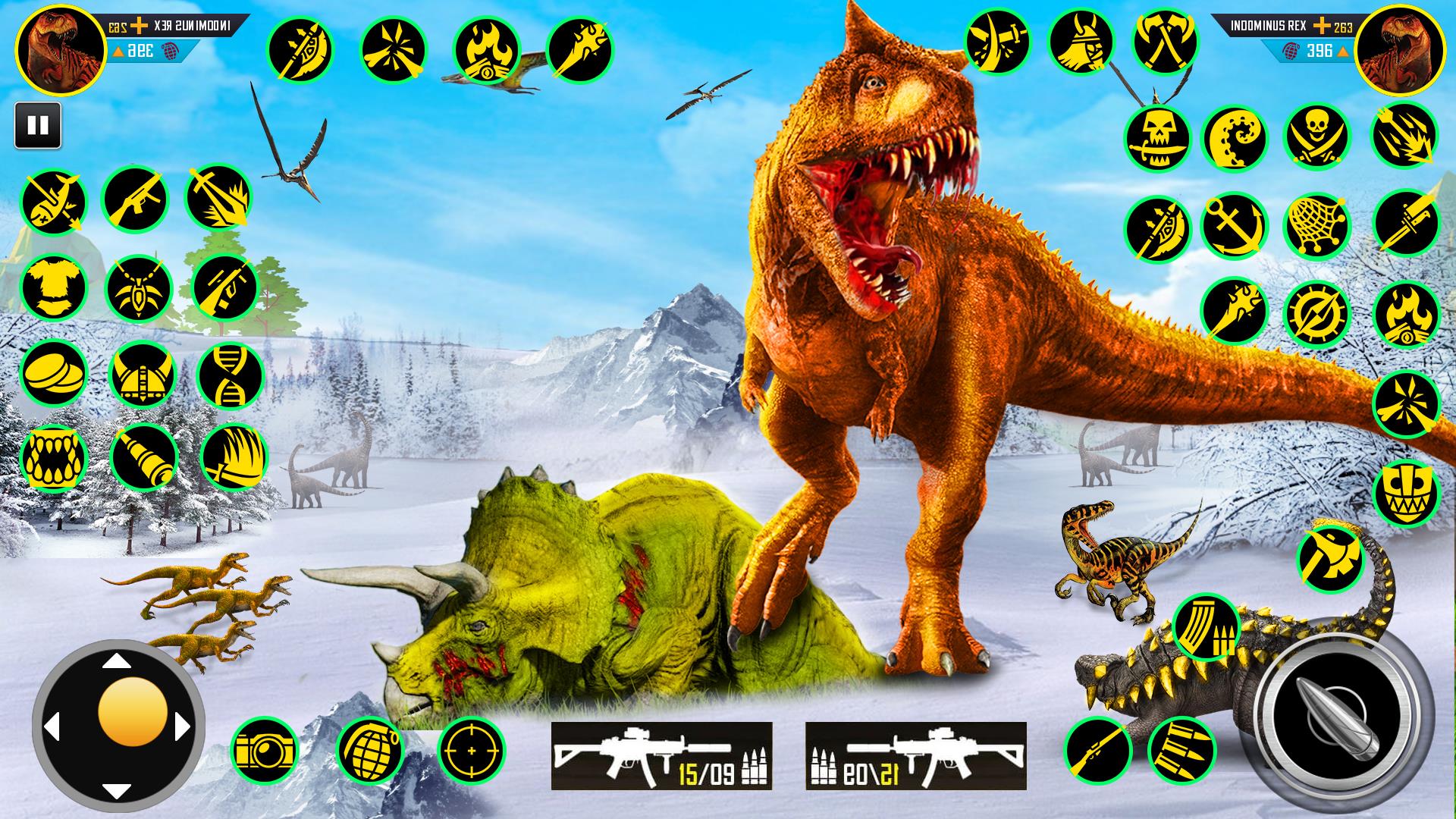 Wild Dinosaur Game Hunting Sim Tangkapan skrin 4