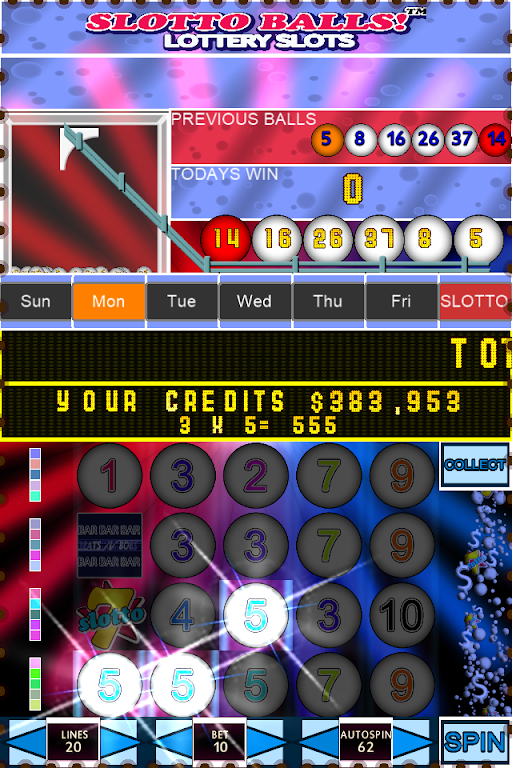 Slotto Balls™ Lottery Fruit Machine स्क्रीनशॉट 3