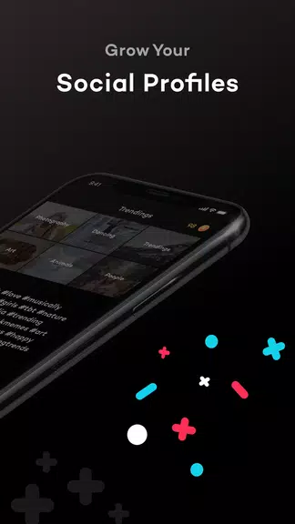 TikPlus for social profiles, likes and fans Schermafbeelding 3