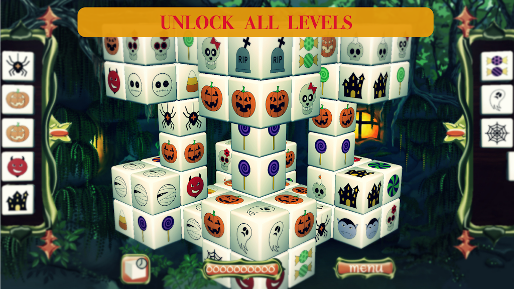 Fairy Mahjong Halloween 스크린샷 2